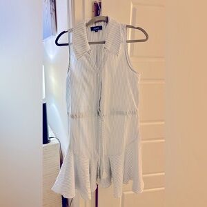 A New Day Blue Striped Dress